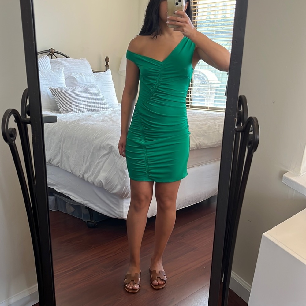 Green dress